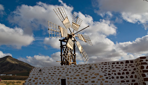 Bild zum Thema Die Windmühlen auf Fuerteventura